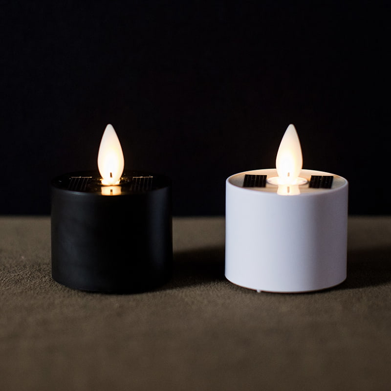 Candele Tealight senza fiamma a LED solari