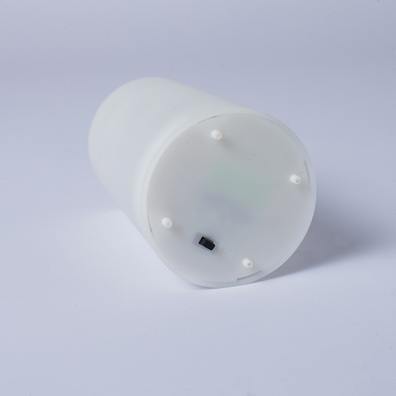 Set di 4 candele LED solari bianche